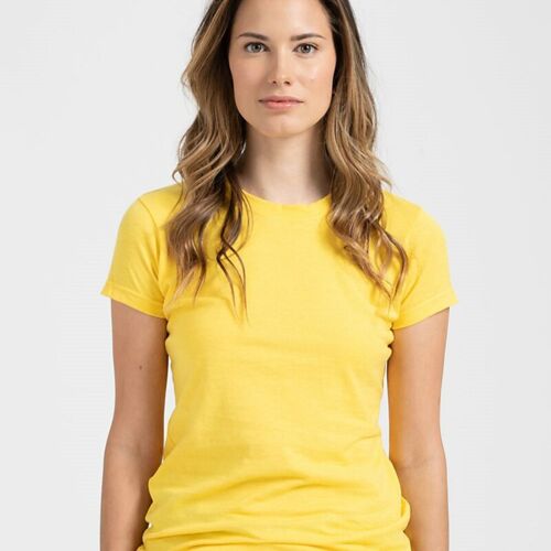 Women's Fine Jersey Slim Fit T-Shirt Thumbnail