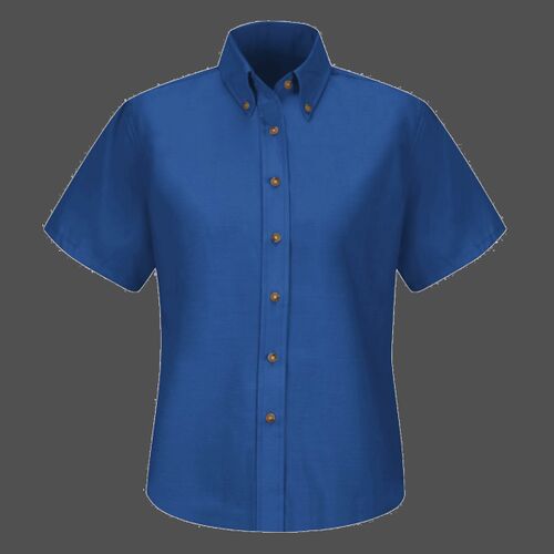 Women's Extended Sizes Poplin Dress Shirt Thumbnail