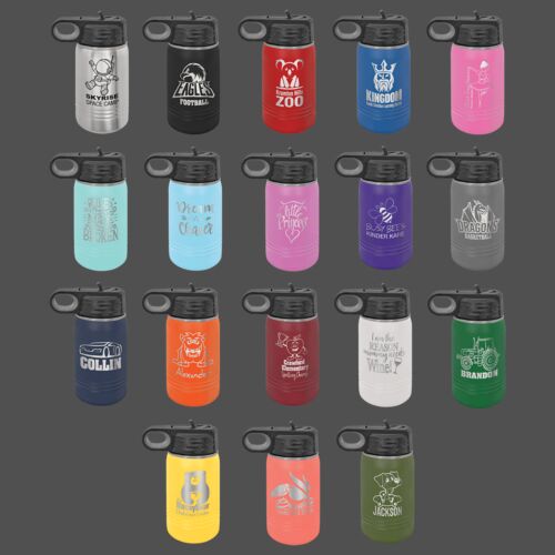 Premium Polar Camel 12oz Water Bottle - 12 Pack Thumbnail