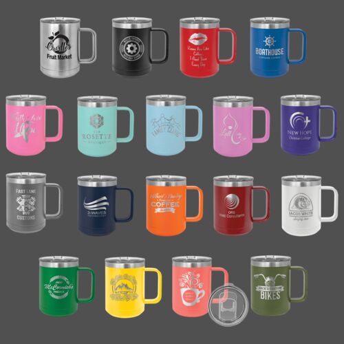 Premium Polar Camel 15oz Travel Mug - 12 Pack Thumbnail